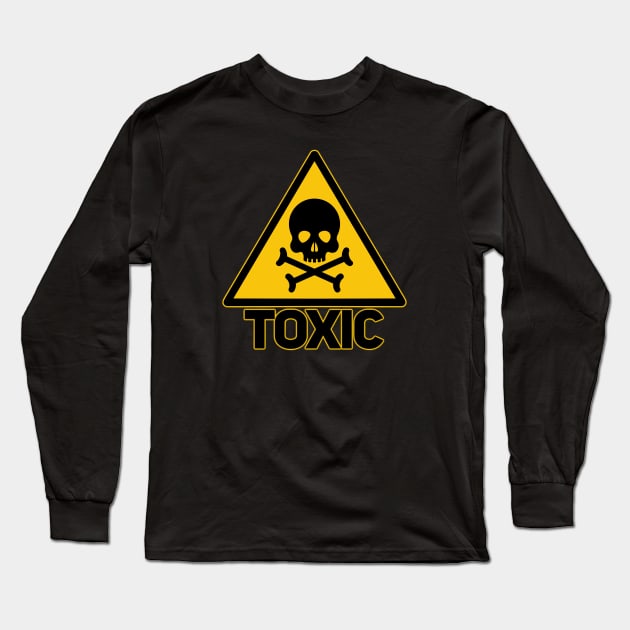 Toxic Long Sleeve T-Shirt by Ivetastic